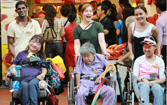 Volunteer with Disadvantaged People in Singapore